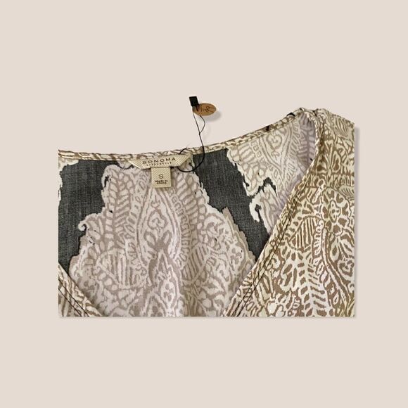 Sonoma Life Swing Cotton Dress Size Small - Picture 3 of 8